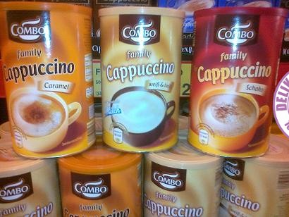 Kawa Cappuccino COMBO Z NIEMIEC 500g niemiecka lux