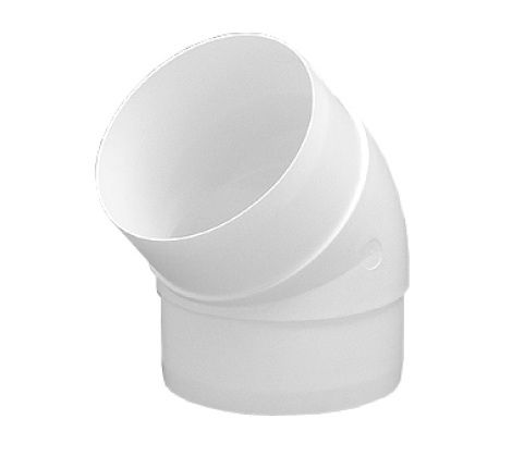 Kolano PCV Vents fi 100, 45 stopni