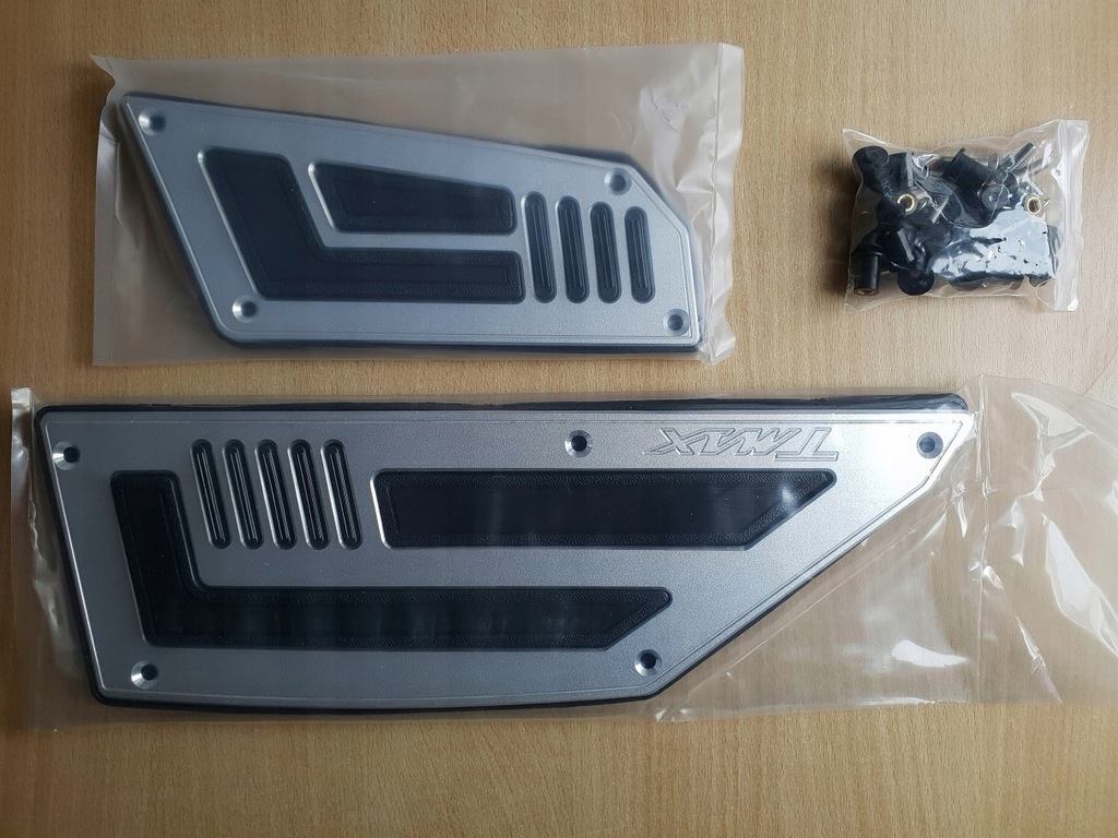 Yamaha Tmax 530 nakładki aluminiowe podesty progi