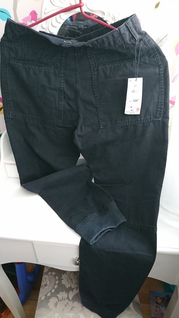 Granatowe  spodnie męskie, Reserved 31