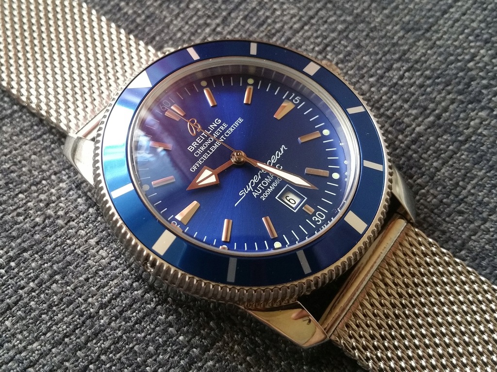 zegarek Breitling Superocean automat rolex omega