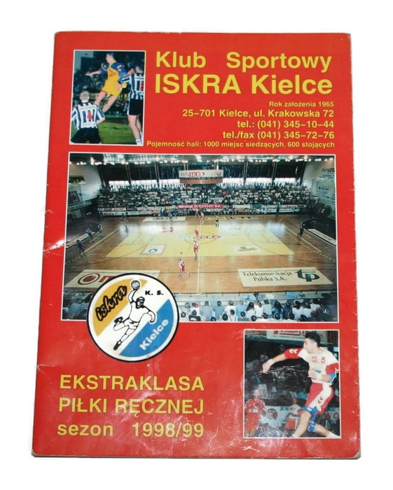 KLUB SPORTOWY ISKRA KIELCE piłka ręczna 1998/99 