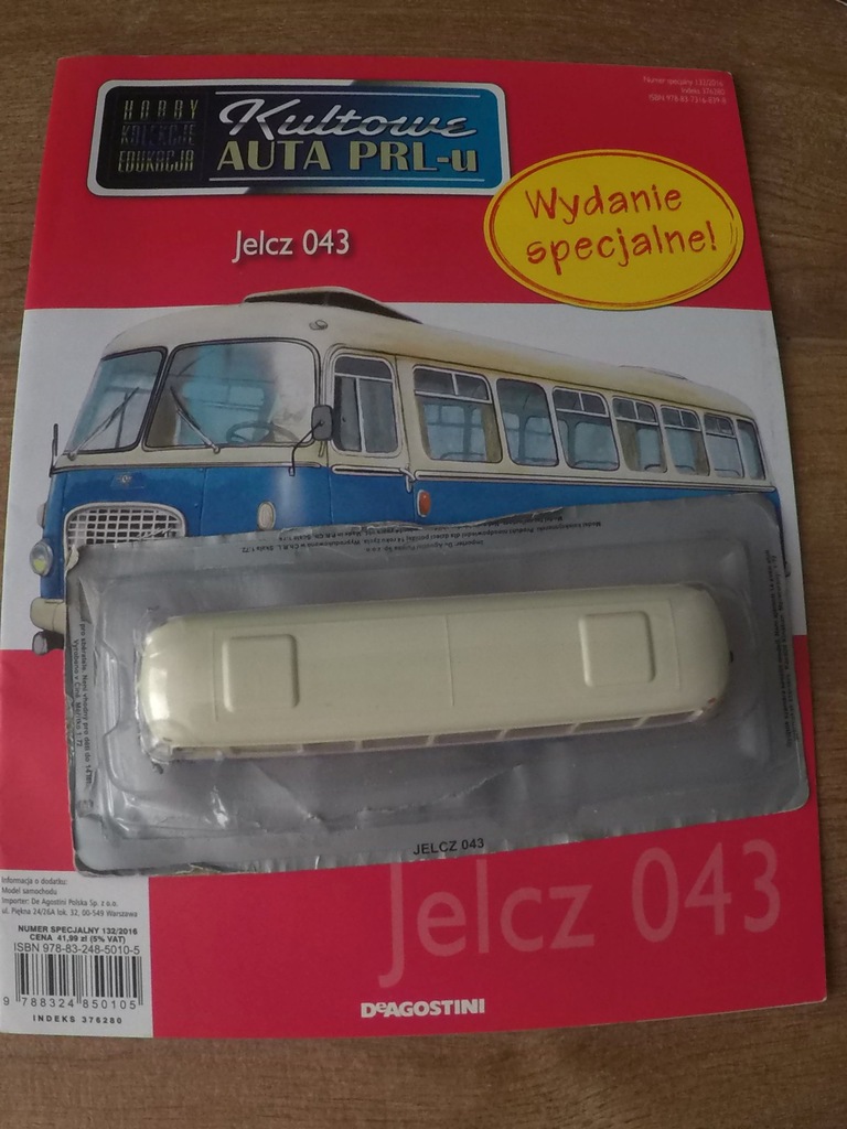 Jelcz 043 Ogórek KULTOWE AUTA PRL DeAgostini