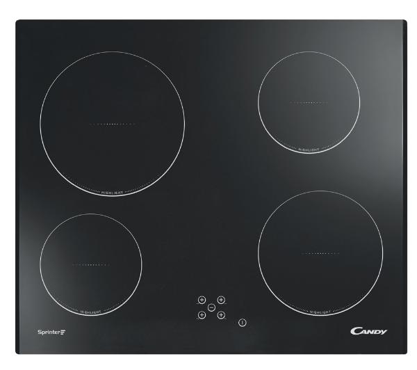 OUTLET OLEOLE! Płyta ceramiczna Candy CH64C/2 59CM