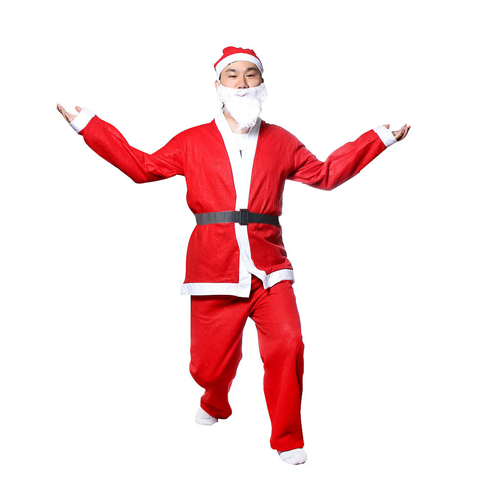 STRÓJ PRZEBRANIE Świętego Mikołaja SANTA CLAUS