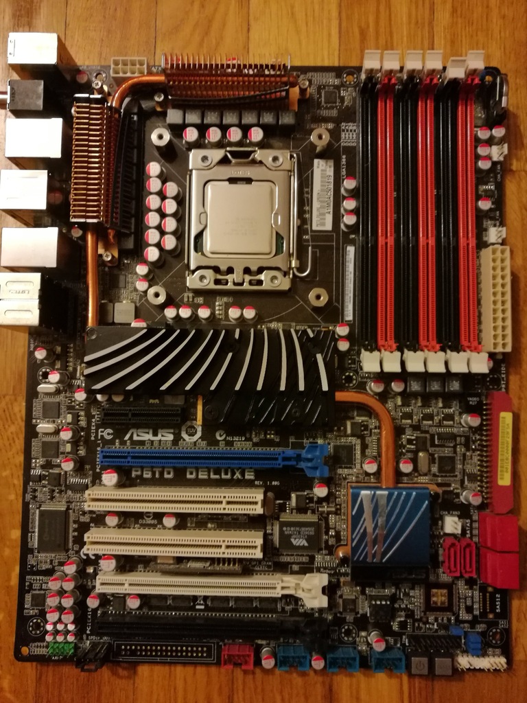 ASUS P6TD Deluxe + Xeon X5675 / LGA1366