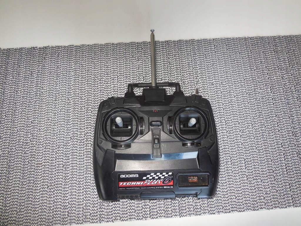 Nadajnik lotniczy acoms TECHNIPLUS 6 40MHz FM 4kan