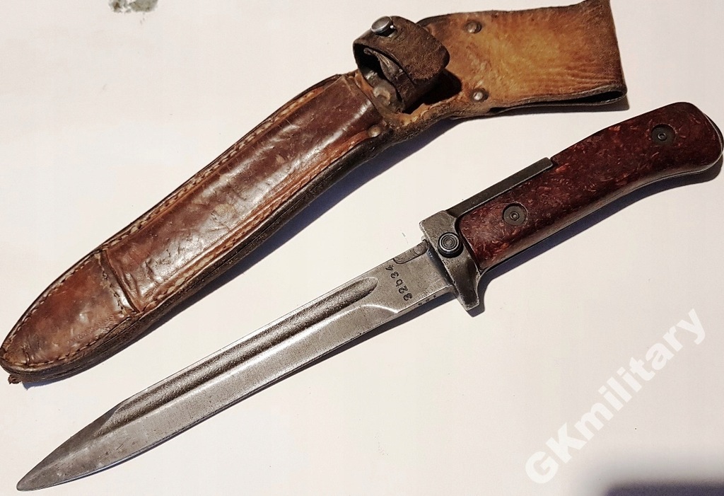 BAGNET czeski do karabinu SA VZ.58 z futerałem