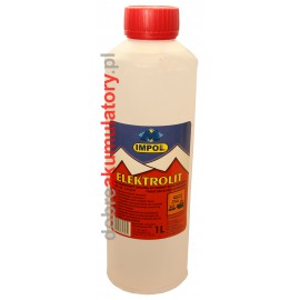 Elektrolit akumulatorowy kwas siarkowy 1 L 1000 ML