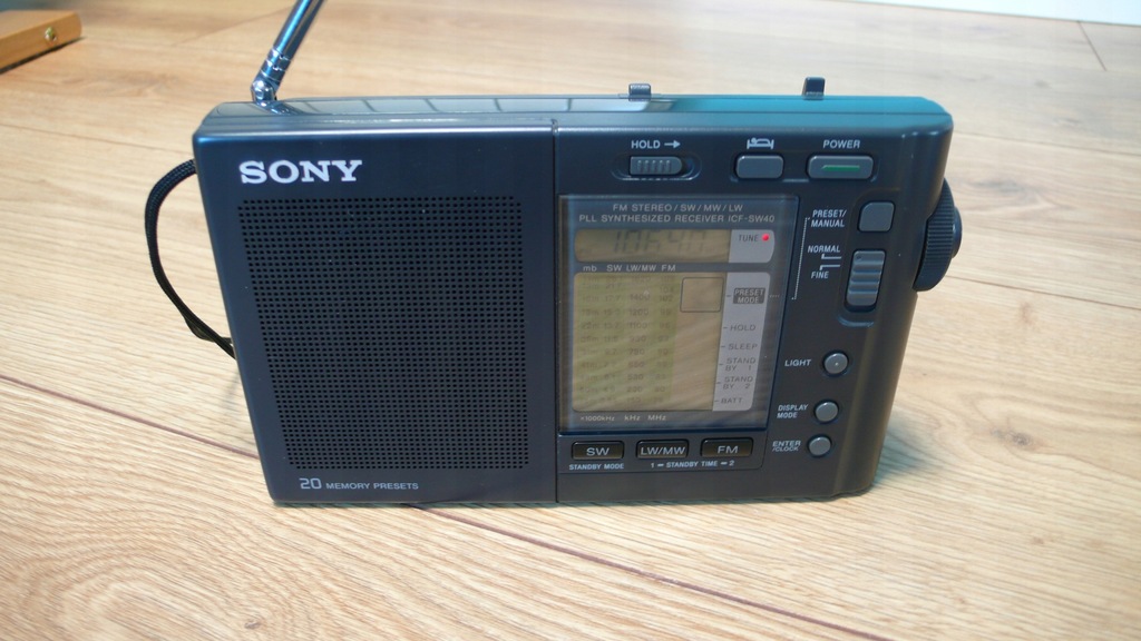 SONY ICF-SW40 RADIO GLOBALNE