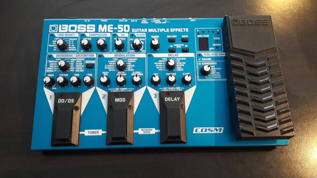 ギター BOSS ME-50 BOSS ME-50 multiefekt gitarowy - cena, opinie | Sklep
