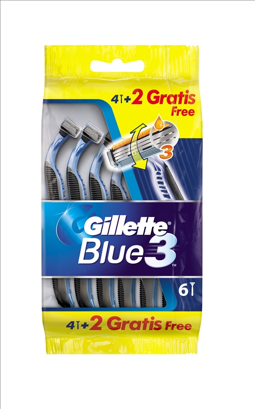 Gillette maszynka do golenia Blue3 4+2