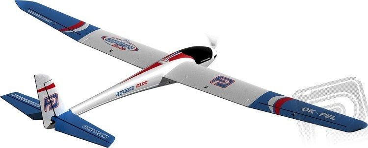 Samolot Gama 2100 KIT + silnik + śmigła składane