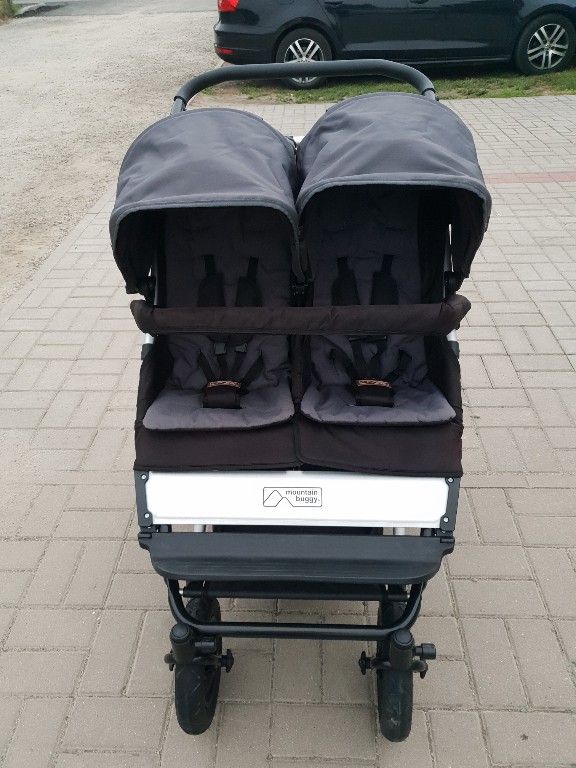 Wózek Mountain Buggy Duet 2.5 idealny + gratisy!