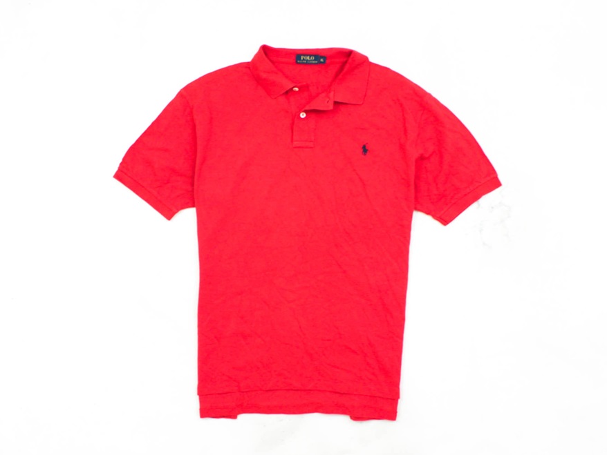 N Ralph Lauren Koszulka Polo Męska Czerwona r XL