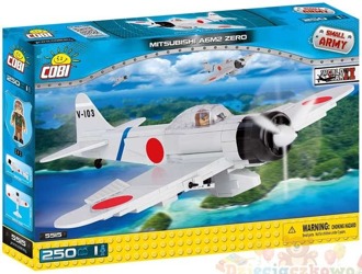 COBI 5515 Samolot Mitsubishi A6M2 Zero Kamikaze
