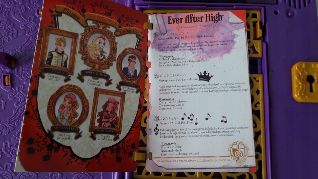 Pamiętnik Ever After High Polska Wersja Pamiętnik na kluczyk Mattel ever after high - 7449595512 - oficjalne