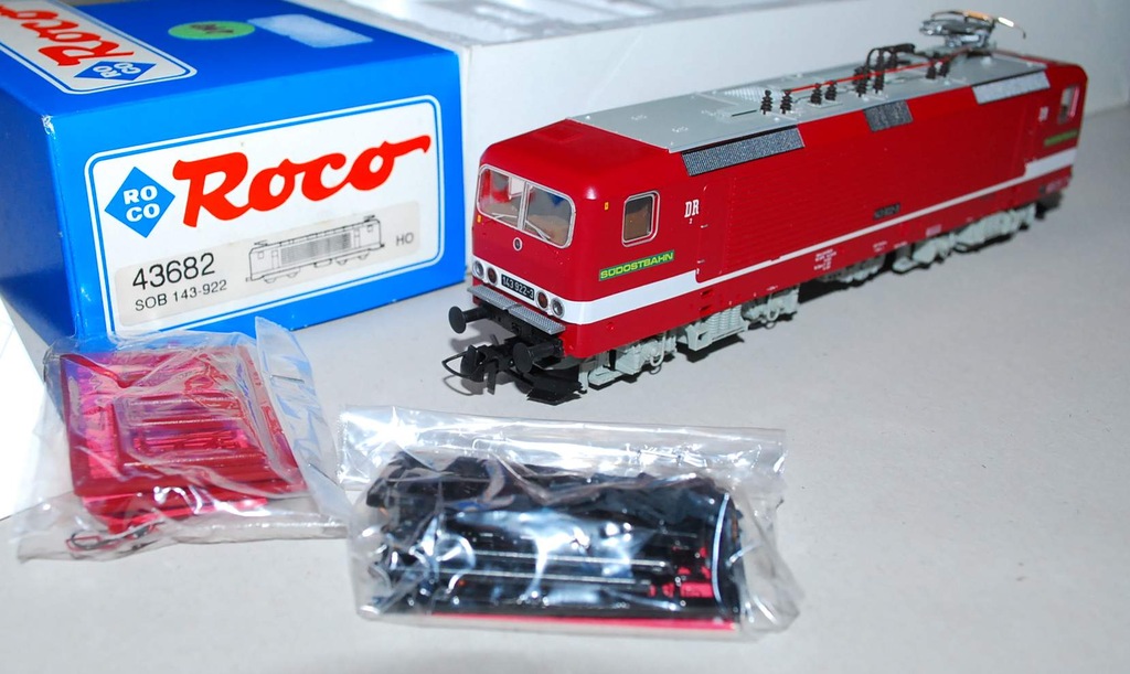 Roco elektrowóz SOB 43682 BR 143 DR H0 