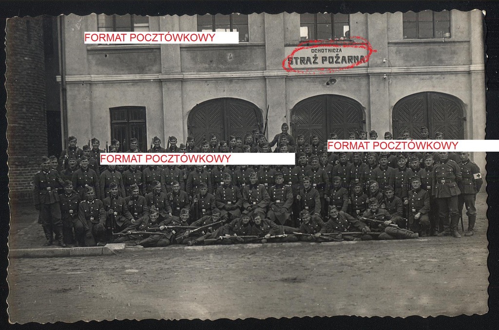 ZŁOCZEW k. Sieradz 1939 okupacja Straż Pożarna