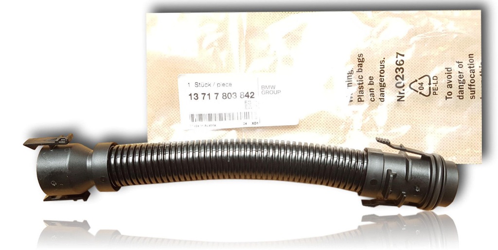 OE ZAWÓR PRZEWÓD ODMY ORYGINAŁ BMW 13717803842