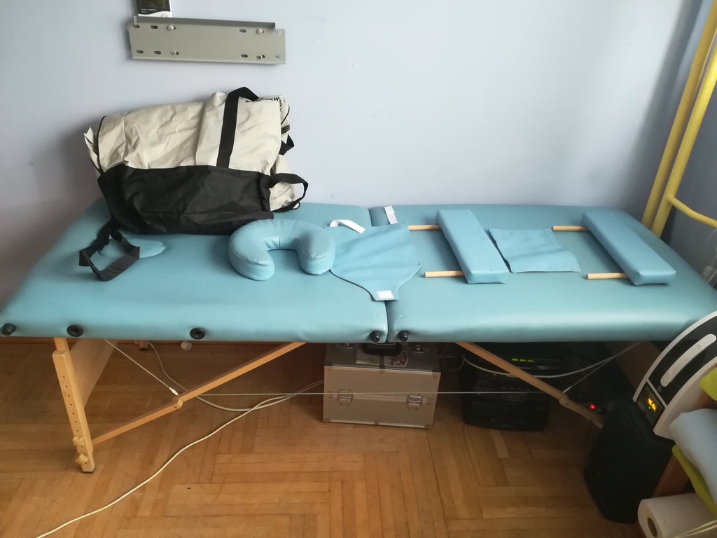 łóżko kosmetyczne do masazu przenośne mobilne