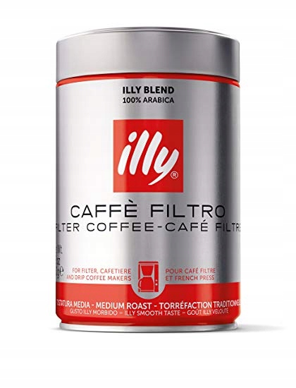 Illy Moka Ground Coffee - Kawa Mielona 250g UK