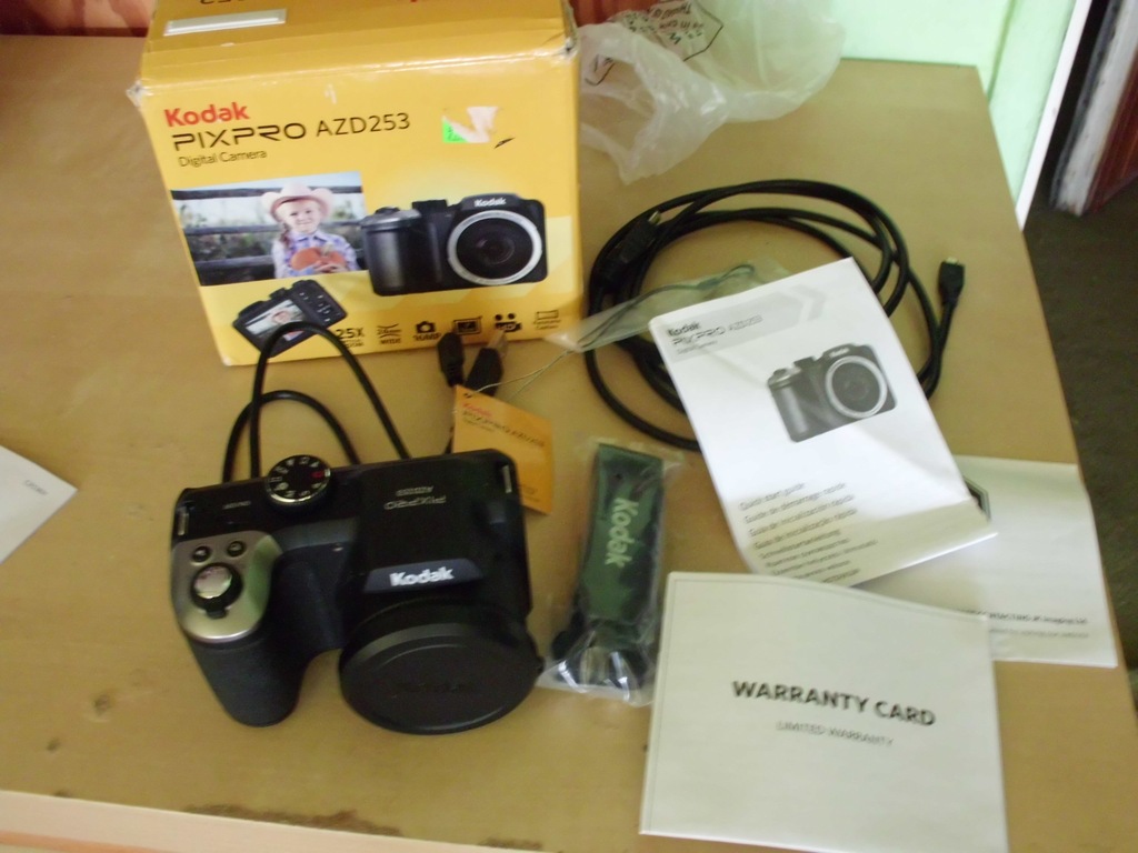 Aparat Kodak AZD 253 Zbity wyswietlacz