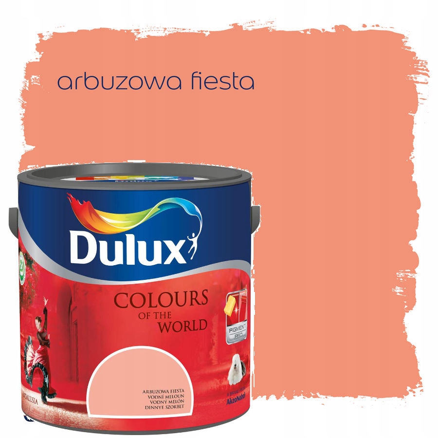 tarti24_pl Dulux Kolory Świata 5L ARBUZOWA FIESTA