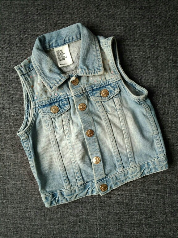 H&M kamizelka roz 98