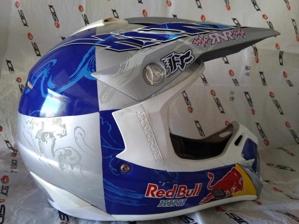 Kini Redbull Kask Enduro Motocross M Fox Airoh 7334018626 Oficjalne Archiwum Allegro