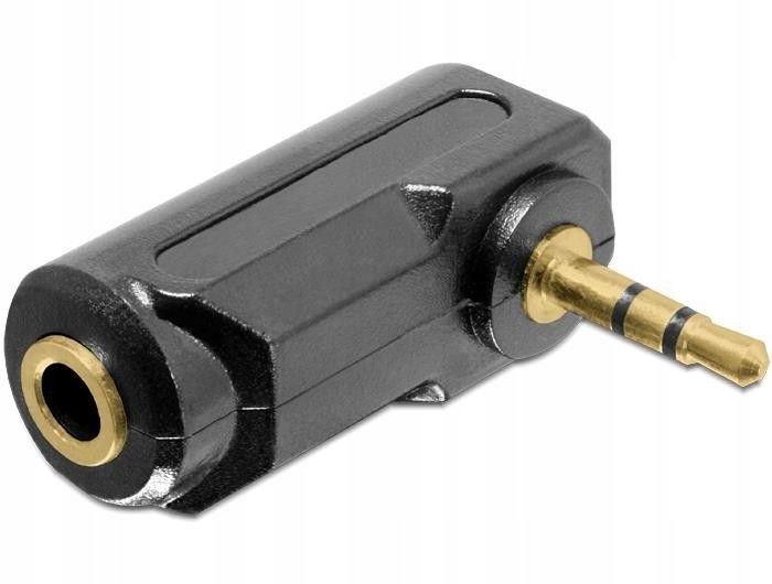 Delock adapter Jack 3.5mm (3pin) - Jack 3.5 mm kąt