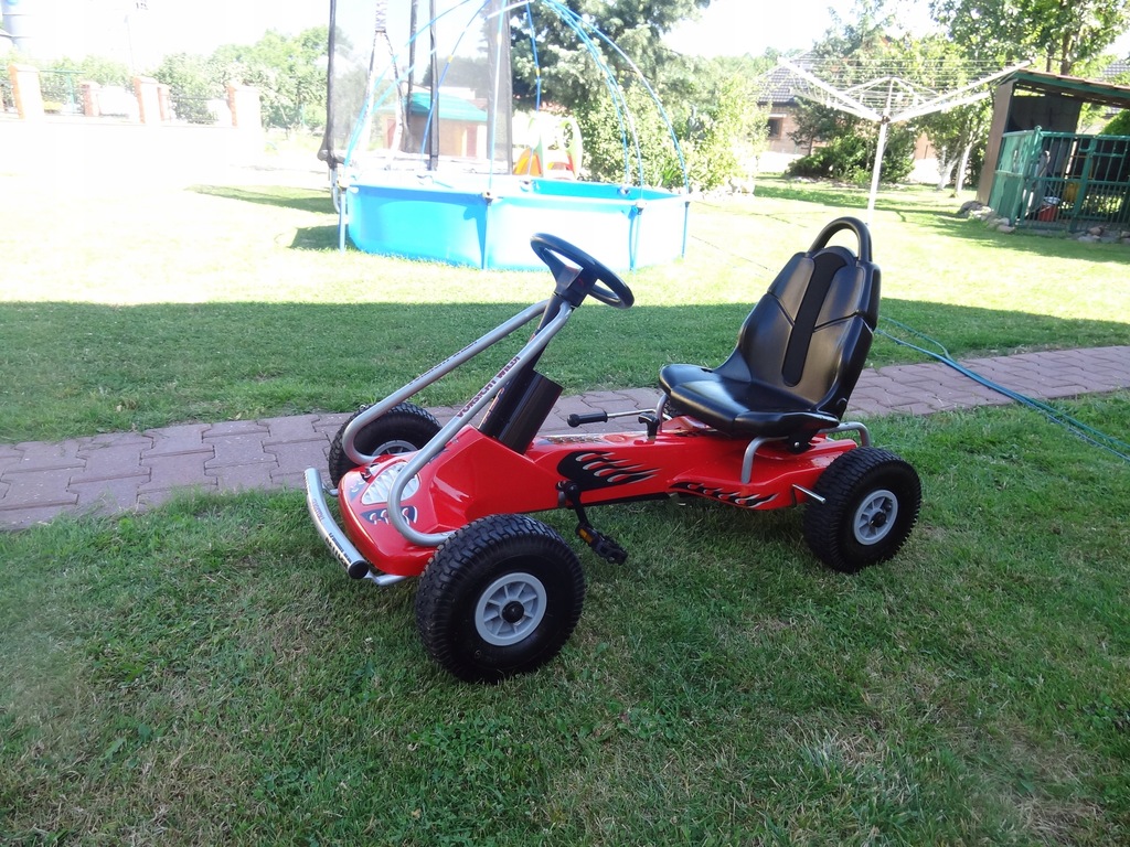 gokart Kettler Wild Cat pompowane koła