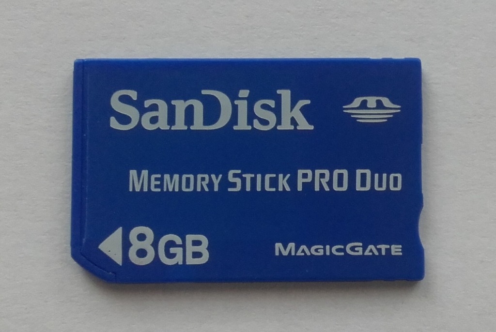 Karta SanDisk Memory Stick PRO Duo 8GB PSP - ORG