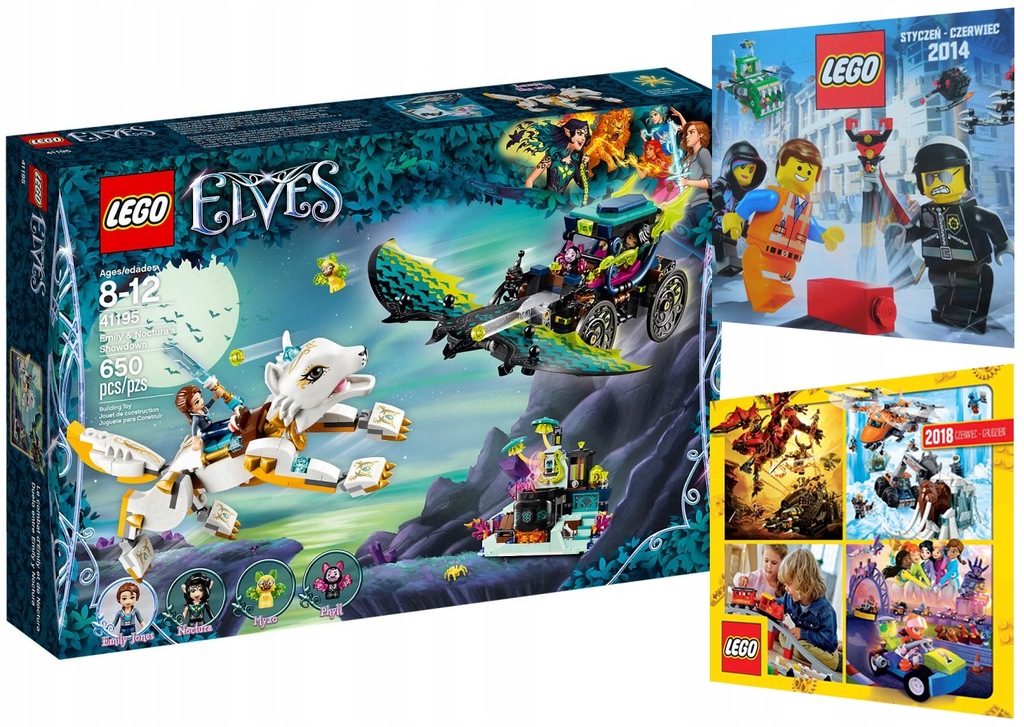 LEGO ELVES 41195 POJEDYNEK EMILY I NOCTURY + 2 KAT