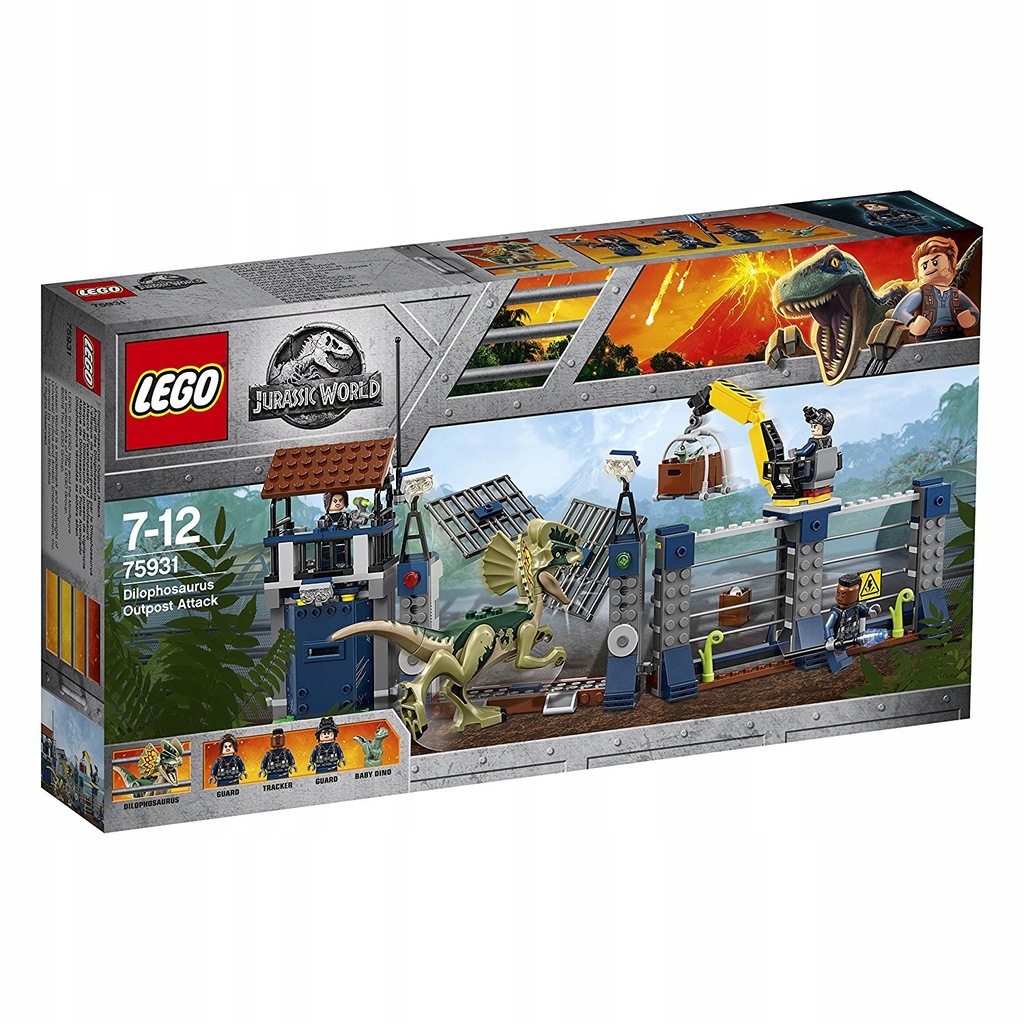LEGO JURASSIC WORLD 75931 Atak dilofozaura