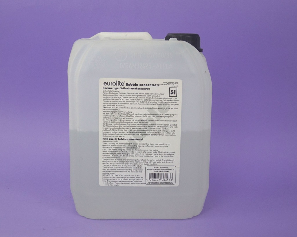 EUROLITE Bubble Concentrate do 5l Ekologiczny PRO