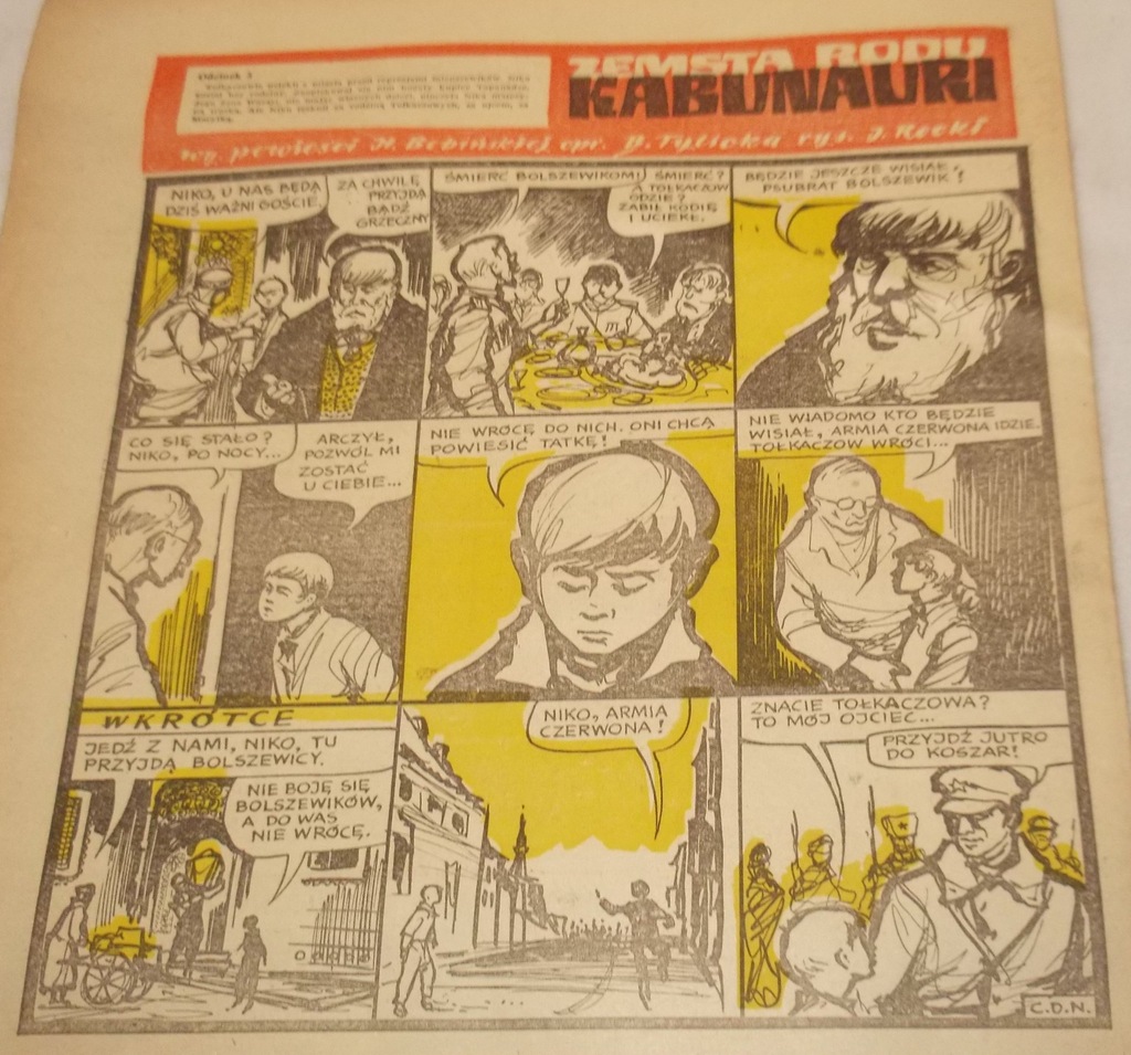 ŚWIAT MŁODYCH 91/1972 - ZEMSTA RODU KABUNAURI