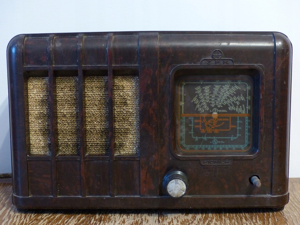Stare radio lampowe PIONIER