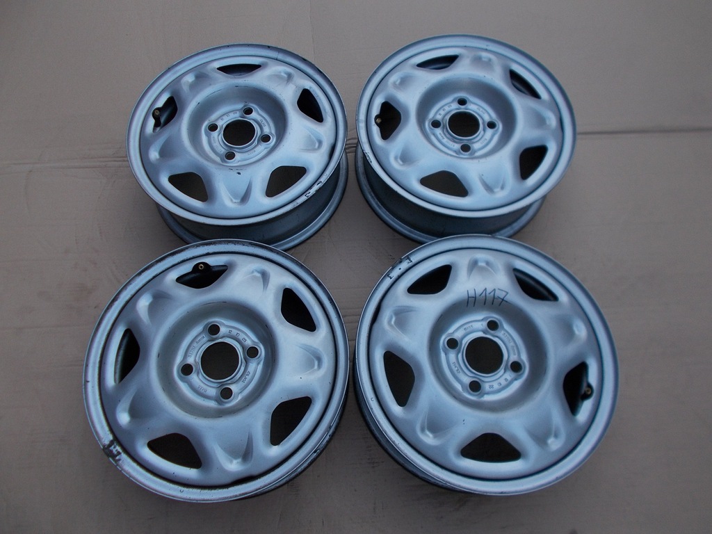 FELGI STALOWE 14 CHEVROLET SPARK 4X100 ET43,5