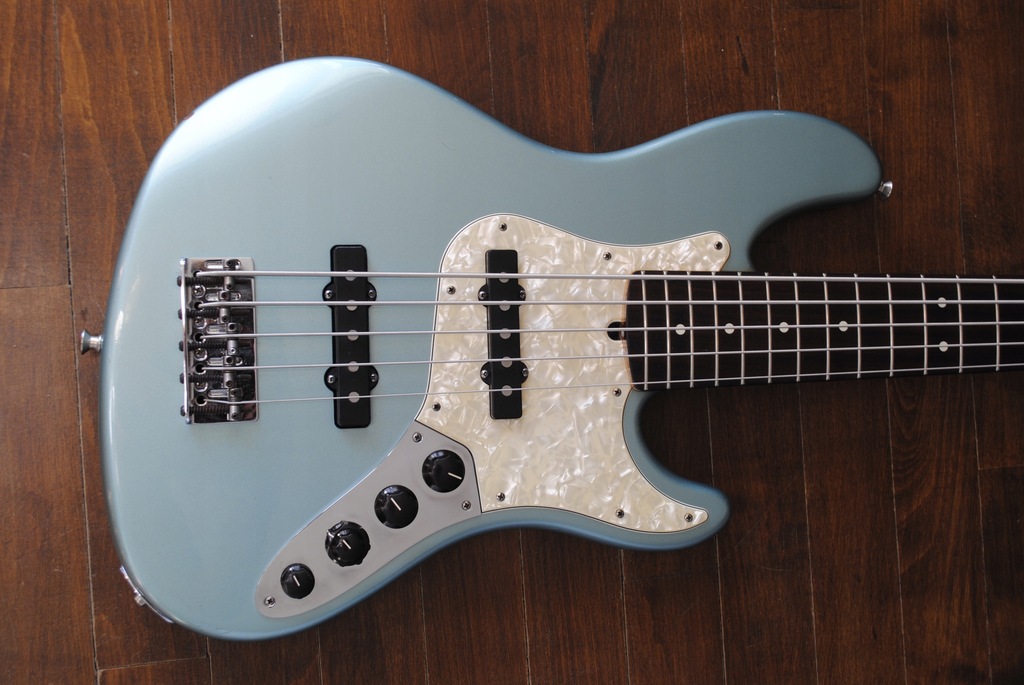 sprzedam Fender Jazz Bass Deluxe V '97 - John Suhr