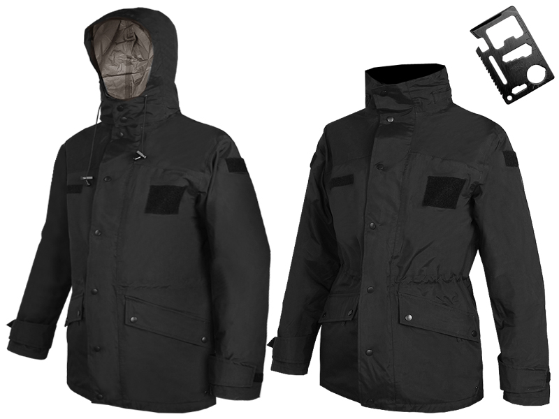 TEXAR KURTKA WOJSKOWA GORE-TEX GROM CZARNA XL