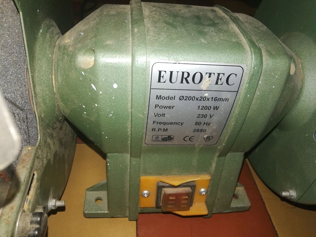SZLIFIERKA STOŁOWA EUROTEC 200 20 14