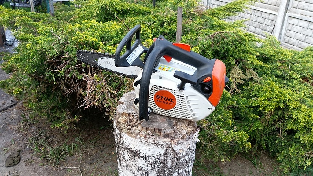 Piła pilarka spalinowa STIHL MS150 TC - najlżejsza