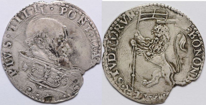 *** Watykan, Pius IV, bianco