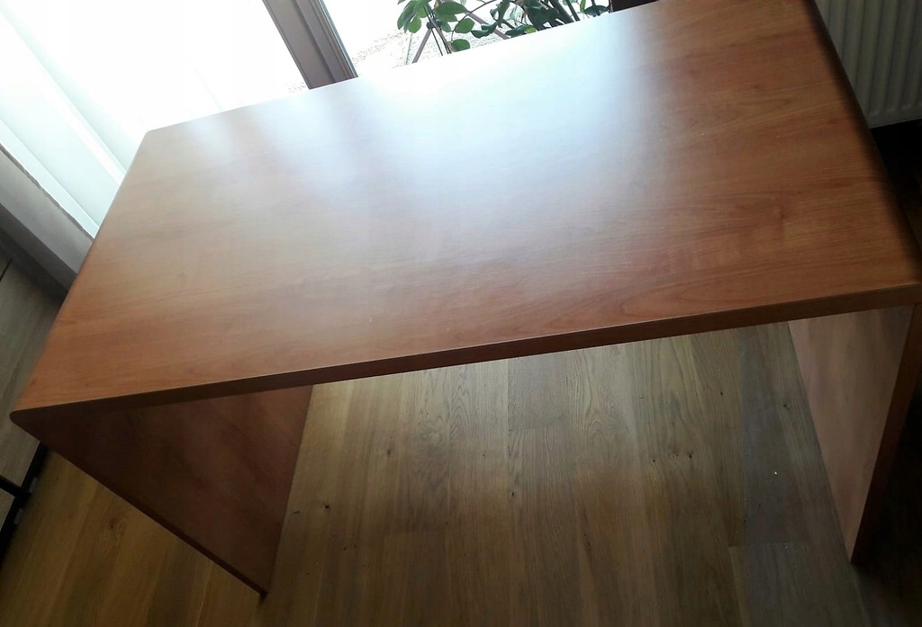 Biurko BRW Elippe 120/64 cm olcha miodowa