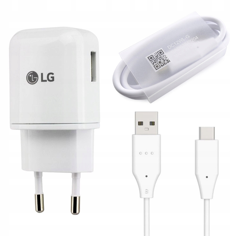 Honor 8 9 | Ładowarka sieciowa LG + kabel USB-C
