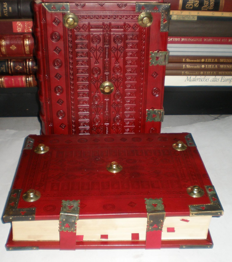 GUTENBERG BIBLIA, MOGUNCJA , 1452-1455     PIĘKNA!