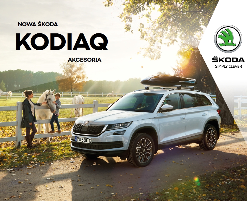SKODA KODIAQ BELKI BAGAŻNIK DACHOWY NOWE ORYGINAŁ