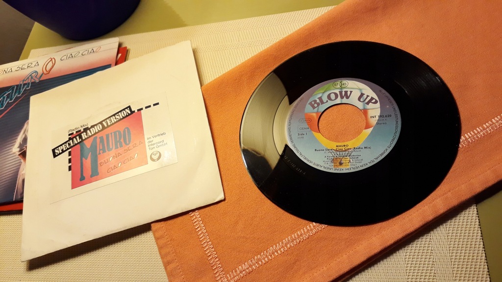 Mauro - Buona Sera Ciao Ciao, PROMO VINYL!