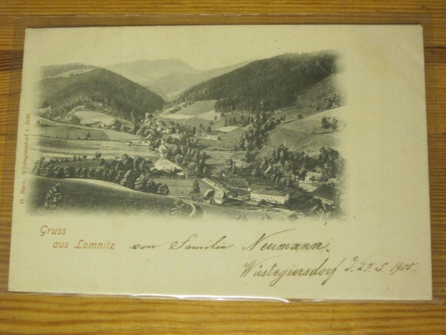 Łomnica k. Głuszyca Wałbrzych Nowa Ruda 1900